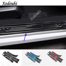 Car Stainless Steel Pedal Door Sill Scuff Plate Cover External Outside Threshold 4pcs For Honda Civic 10th Sedan 2019 2020 2021 2024 - buy cheap