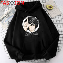 Death Note hoodies male hip hop plus size graphic male hoody clothing Oversized plus size 2024 - buy cheap