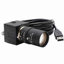 Webcam usb 2.8-12mm/5-50mm com lente varifocal, câmera usb de 480p 60fps com driver uvc para android/linux/windows, pc e tablet 2024 - compre barato