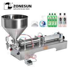 ZONESUN Fully Pneumatic filling machine for Sprays Clean Gel Soap Bottle Dispenser Paste Liquid Filling Machine 2024 - buy cheap