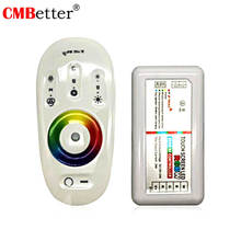 RGB/RGBW touch controller 2.4G wireless remote control LED light strip controller touch control 2024 - купить недорого
