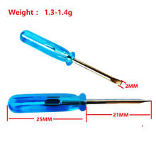 mini Slotted Flat-blade screwdriver 2.0mm for Potentiometer 3296W 3362 3386 3266 3006 EVM3ESX50B TB398 TB293 DD06AJSB DD40AJSB 2024 - buy cheap