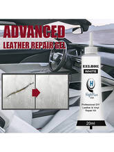 2PCS Car Seat Leather Filler Repair Cream Vinyl Repair Filler Scratch Crack Restoration Crack Rips Tool Liquid Skin Cleaner Part 2024 - buy cheap