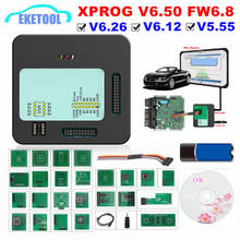 XPROG V6.26 V6.17/V6.12/V5.55/5,84/V5.86 XPROG-M 6,12 программатор системного блока управления металлическая коробка X-PROG обновления EEPROM программирования 2024 - купить недорого