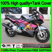 Carenado rosa y negro para motocicleta HONDA, tanque para HONDA CBR 600F2 CBR600FS CBR 600 FS F2 91 92 93 94 1BS.59 CBR600 F2 CBR600F2 1991 1992 1993 1994 2024 - compra barato