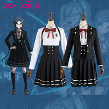 Fantasia de cosplay danganronpa dokidoki-r, para mulheres, para dia das bruxas, danganronpa v3: 2024 - compre barato