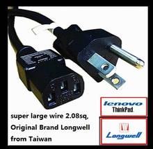 Original Brand Longwell Full Pure Copper 3*2.08sq 1.8m/3m Quality Standard US Plug Electric Power Cord Line Extension Cables 2024 - buy cheap