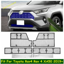 Grade dianteira de proteção contra insetos, kit de cobertura para toyota rav4 rav 4 xa50 2019 2020 2021, acessórios para automóveis 2024 - compre barato