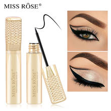 MiSS ROSE Natural Long-lasting Smooth Waterproof Eyeliner Cross Border Lazy Makeup Black Liquid Eyeliner 2024 - buy cheap