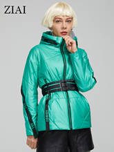 ZIAI-chaquetas cortas para mujer, parkas verdes a la moda, abrigo informal, ropa de alta calidad, ZM-8783, primavera, 2021 2024 - compra barato