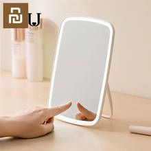 Xiaomi Intelligent Portable Makeup Light Mirror desktop led Adajustable Folding Light Mirror Dormitory Desktop Mirror With Light 2024 - buy cheap