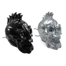 Motorcycle LED Skull Head Light Headlight Lamp For Harley Honda Yamaha Suzuki Kawasaki Chopper Cruiser Bobber Touring 2024 - buy cheap