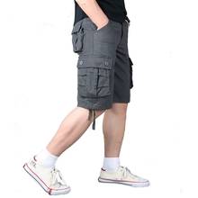 Plus Size 44 Knee Length Pantalones Cortos Hombre 2020 New Cargo Pants Mens Shorts For Men 2024 - buy cheap