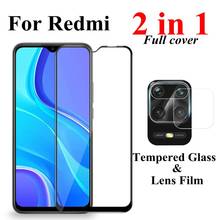 Vidrio Templado 2 en 1 para Redmi Note 9T 9, película protectora de pantalla de vidrio para cámara, para Xiaomi Redmi Note 9T 9t 9 9S Pro MAX 2024 - compra barato