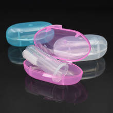 Детские мягкие силиконовые зубные щётки для младенцев, резиновый Массажер для зубов, уход за зубами I0011 2024 - купить недорого