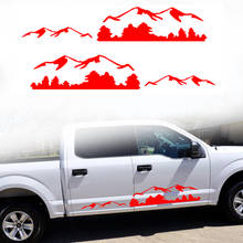 Pick-up Truck Car Side Stripes Side Skirts Graphics Decals Stickers For Peugeot Pick Up 2024 - buy cheap