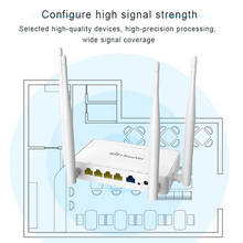 Wireless WiFi Router For 3G 4G USB Modem With 4 External Antennas 802.11g 300Mbps openWRT/Omni II Access Point 2024 - buy cheap