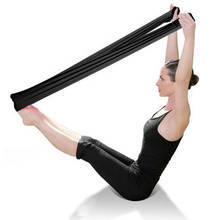 Pilates yoga workout aeróbica elástico banda elástica banda elástica equipamentos de fitness yoga banda tubo bandas de resistência 2024 - compre barato