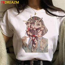 Junji ito tomie shintaro kago camiseta masculina, camiseta grunge branca, tamanho grande, camiseta masculina ulzzang 2024 - compre barato