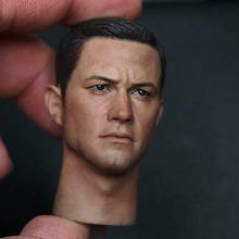 Modelo de cabeza de soldado masculino para esculpir, figura de acción de 12 ", Robin José Gordon, Levitt, 1/6 2024 - compra barato