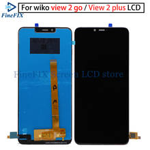 original For Wiko view 2 Go Digitizer phone parts for wiko View 2 plus Touch Screen with LCD Display Assembly Screen 2024 - buy cheap