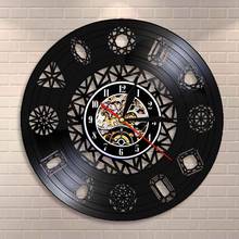 Jewelry Shop Diamond Wall Art Wall Clock Crystal Gems Stones Rocks Crystal Clusters Nature Art Diamond Vinyl Record Wall Clock 2024 - buy cheap