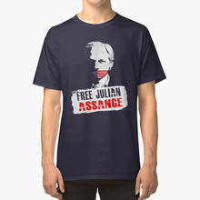 Camiseta gratis de Julián Assange, camisa con estampado de Wikileaks, la verdad de Estados Unidos, el Presidente del Reino Unido, Donald Trump 2024 - compra barato