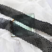 3 Meters High Quality  Exquisite Lace Trim Black Beautiful DIY Handmade Accessories Clothing Accessories Hot Sale 2024 - buy cheap