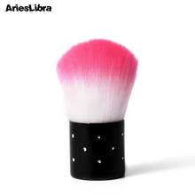 1Pc Pink Nail Art Cleaning Brush Glitter Powder Dust Remover UV Gel Polish Cleaning Soft Nail Art Brush Manicure Nail Care Tool 2024 - buy cheap