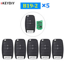 5Pcs/Lot Universal 2 Button Remote Control Smart Car Key Fob B-Series KD Remote B19-2 for KD900 KD900+ KD-X2 URG200 Mini KD 2024 - buy cheap