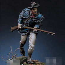 Modelo de resina gk, tema militar antigo, sem montagem e sem pintura, 1/24 dos vingadores, boston, 1775 2024 - compre barato