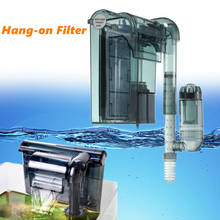 Filtro externo para aquário, caixa com filtro cascata para aquário de peixes, mini filtro de circulação de água 220v 2024 - compre barato