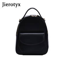 JIEROTYX-mochila Chic de cuero para mujer, morral escolar de viaje de alta calidad, 2020, venta al por mayor 2024 - compra barato