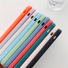 Camera Protect Candy Color Soild Soft Silicone Phone Case For iPhone 11 12 Pro X XR XS Max 7 8 Plus SE2020 Shockproof Case Cover 2024 - buy cheap