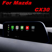Película de navegación para Mazda CX30 CX 30 CX-30, control central, pantalla de visualización, película templada, accesorios de estilo de coche 2024 - compra barato