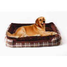 Winter Warm Kennel For Large Medium Dog Soft Fleece Nest Waterproof Puppy Cushion Plaid Cat Bed Sofa House Dogs Bed Mat House 2024 - buy cheap