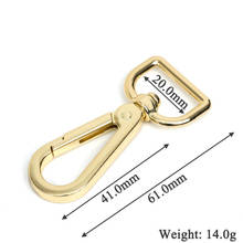 New 50pcs/lot Gold Silver Swivel Lobster Clasp Clips Key Hook Key Ring Clasps For Making High Quality Accessories 2024 - buy cheap