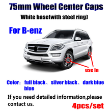 4Pcs/lot 75mm 3pin Car Wheel Center Hub Caps Cover Logo Emblem For Mercedes A B C CLA G M A1714000025 Car Accessories Styling 2024 - buy cheap