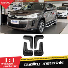 Guardabarros para Citroen C4 Aircross 2013-2017, guardabarros delanteros con solapa de barro trasera de color, guardabarros modificado especial 2024 - compra barato