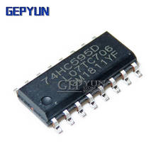 Gepyun-50 piezas 74HC595D 74HC595 SOP16 SOP SN74HC595DR SMD 2024 - compra barato