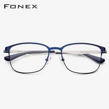 Alloy Eyeglasses Frame Women Vintage Round Prescription Myopia Optical Glasses Frames Men Korea Screwless Eyewear 9840 2024 - buy cheap