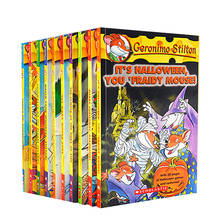 10 Books Geronimo Stilton 11-20 Humor Adventure Explore Brave Comic Fiction Parent Child Kids Story English Picture story Book 2024 - buy cheap