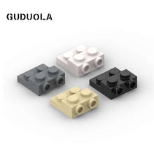 Guduola Special Plate 2x2 x 2/3 with 2 Studs on Side (99206)  Plate Brick Small Particle BuildMOC Assembly Part 45pcs/lot 2024 - buy cheap