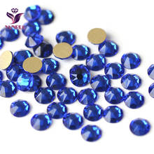 YANRUO 2088NOHF Flatback Sapphire Strass Stones Rhinestones Blue Glass Crystal All for Needlework AAA Bright for Clothes 2024 - buy cheap