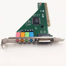 4.1CH CMI8738 компоненты стерео звук практичный электронный с драйвером CD внутренняя HIFI аудио карта PCI порт Настольный ПК 2024 - купить недорого