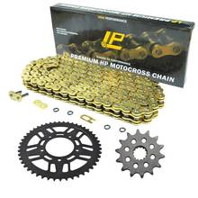 Motorcycle Front Rear Sprocket Chain Set 520 Kit For Aprilia 125 ETX Tuareg 650 Pegaso BMW F650 G650 GS F650GS Husqvarna 650TR 2024 - buy cheap