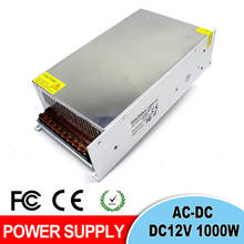 Single Output DC12V DC18V DC24V DC30V DC36V DC42V DC48V DC60V 1000W Lighting Transformer 220V 110V AC-DC SMPS For Light CNC CCTV 2024 - buy cheap