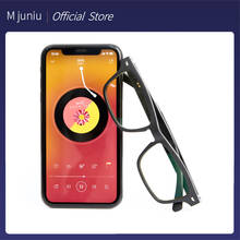 M juniu-gafas inteligentes con Bluetooth 5,0, Auriculares deportivos con manos libres para llamadas, música y Audio, para iPhone, novedad 2024 - compra barato