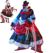 Game Identity V Tea Party Bloody Queen Mary Cosplay Costume Fancy Medieval Lolita Dress Halloween Carnival Uniforms Custom Made 2024 - buy cheap