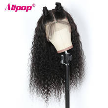 Alipop Wigs Lace Front Human Hair Wigs For Women Brazilian Curly Human Hair Wig For Women Remy Lace Wigs 2024 - buy cheap